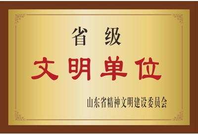 山东省精神文明建设委员会  省级文明单位