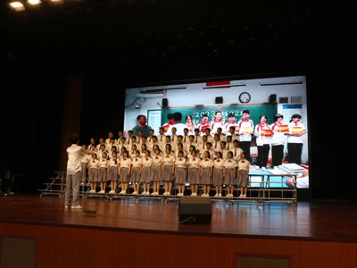 “青春唱响新时代 强国有我向未来”胜利一中2023级合唱比赛